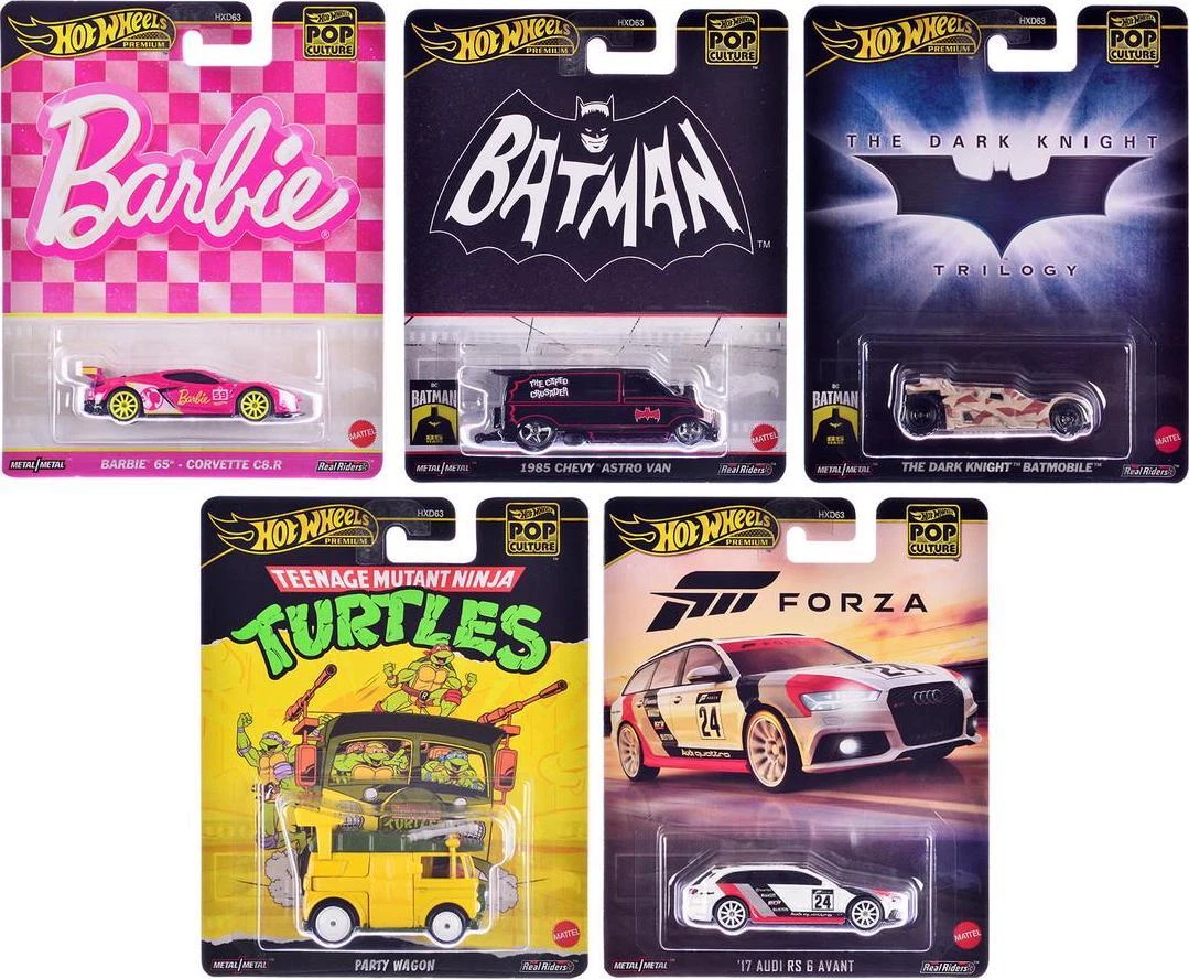 Hot Wheels Pop Culture Die-Cast Car - Assorted Design (1 Piece)